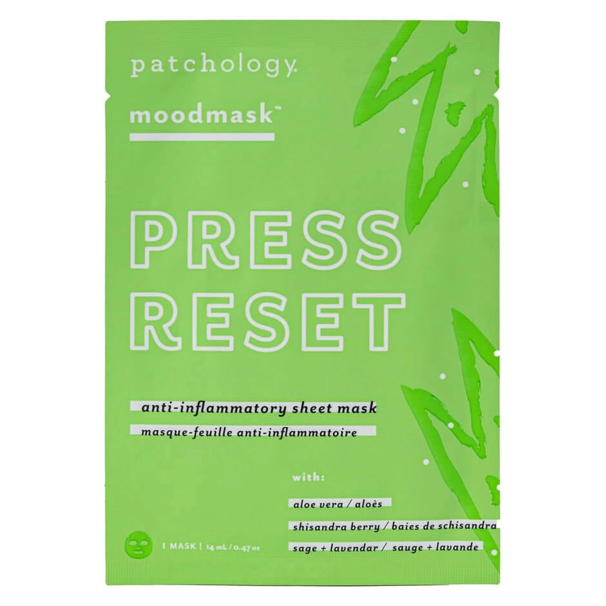 Moodmask Press Reset Facial Sheet Mask Skin Care