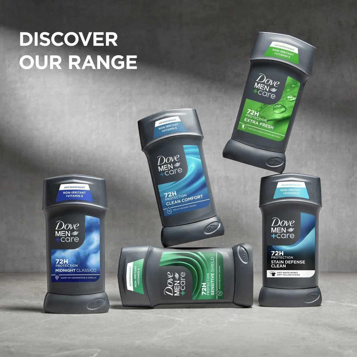 Antiperspirant Deodorant Stick for Men Midnight Classico, 2.7 Oz