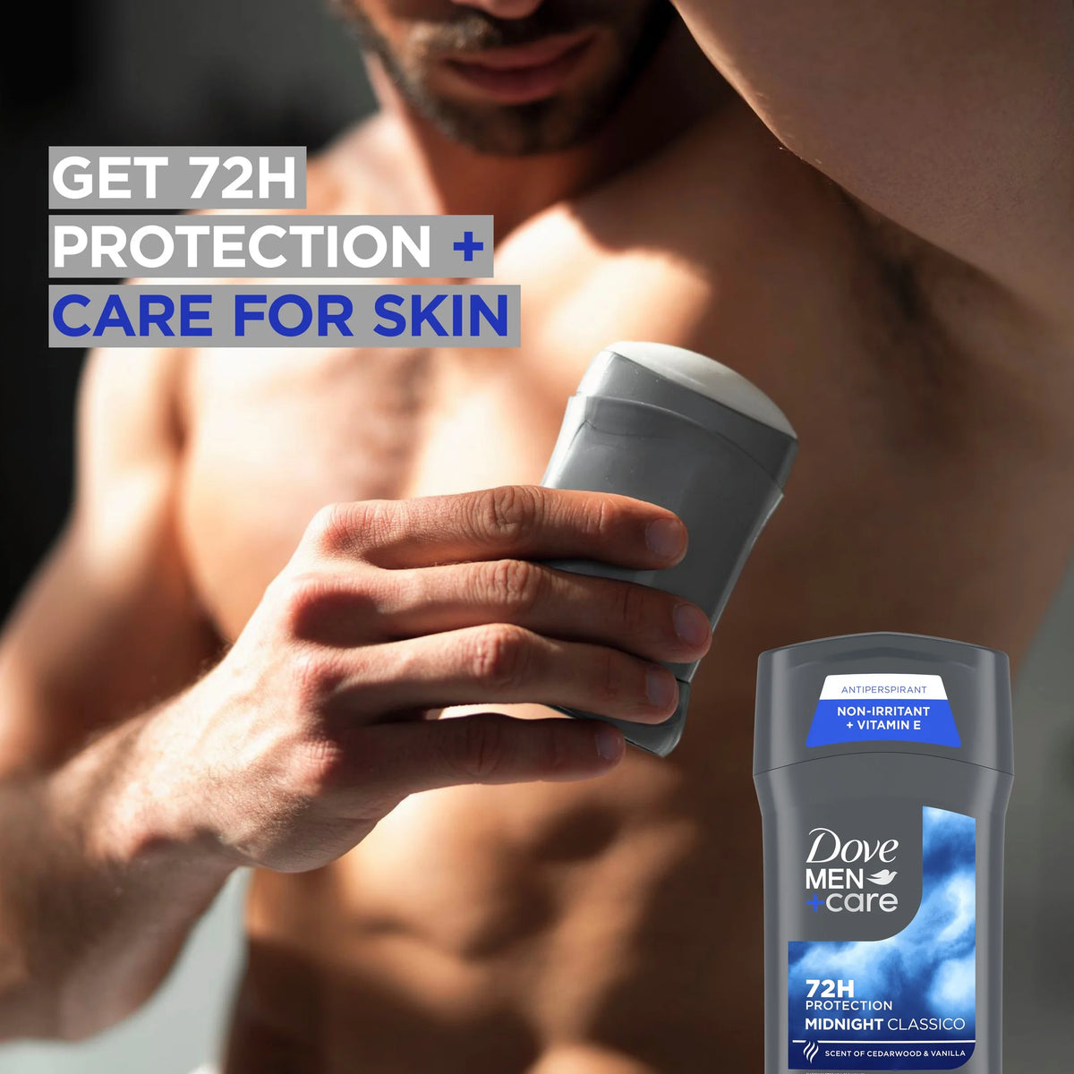 Antiperspirant Deodorant Stick for Men Midnight Classico, 2.7 Oz
