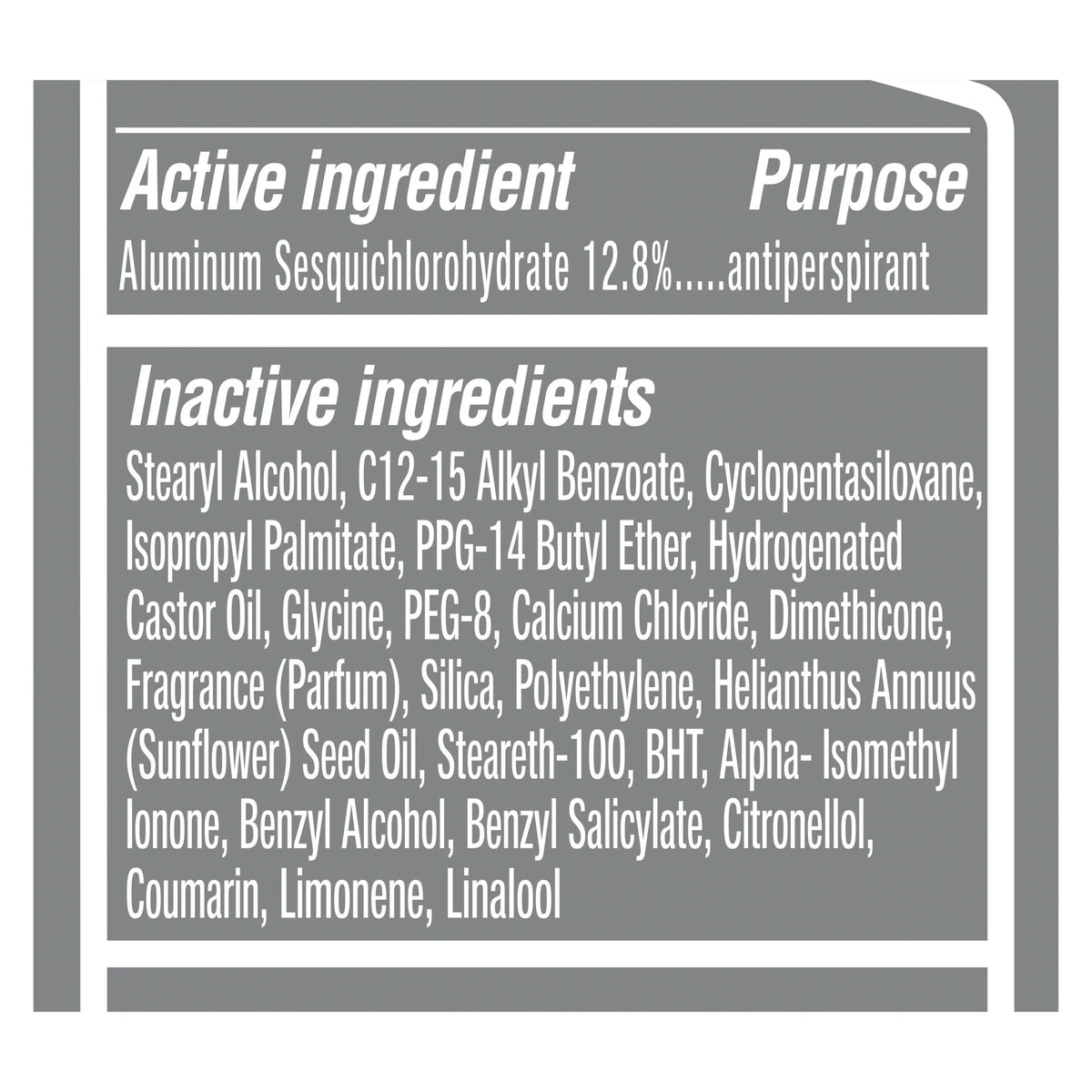 Antiperspirant Deodorant Stick for Men Midnight Classico, 2.7 Oz