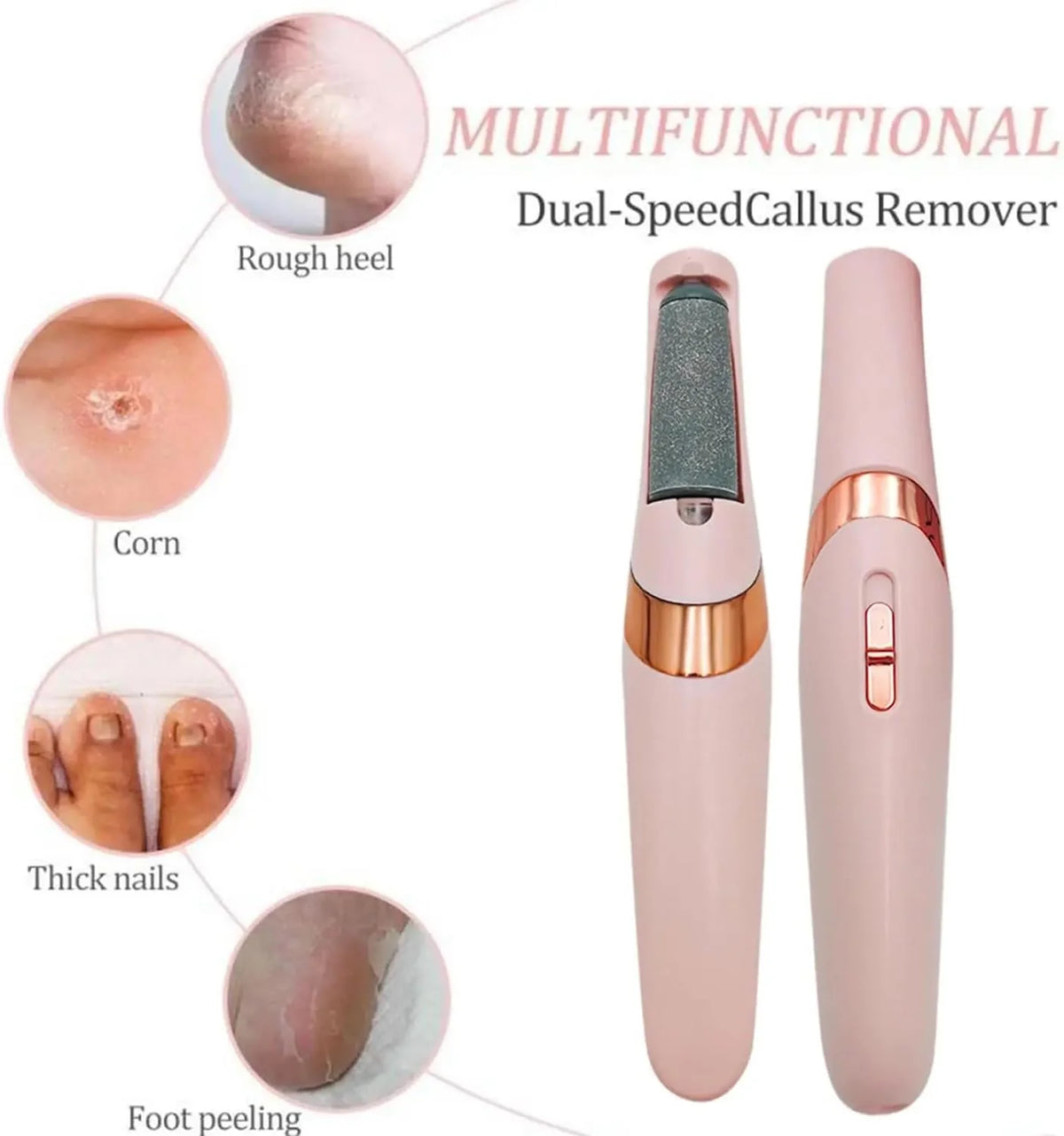 Pedicure Electronic Tool File Feet Callus Remover Hard Skin Remover Foot Care Tools